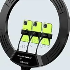 Photo - Pro 22 Inch Ring Light for Content Creation