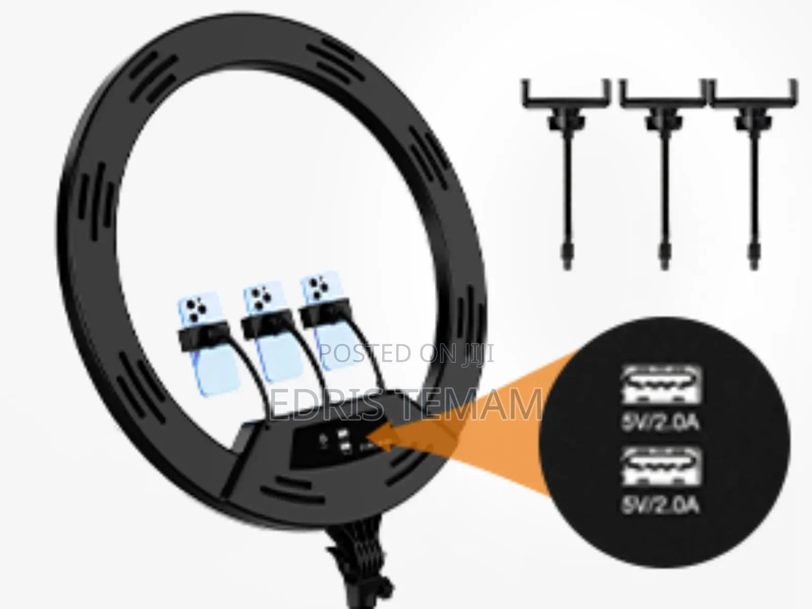 Large 22" Ring Light for Streaming