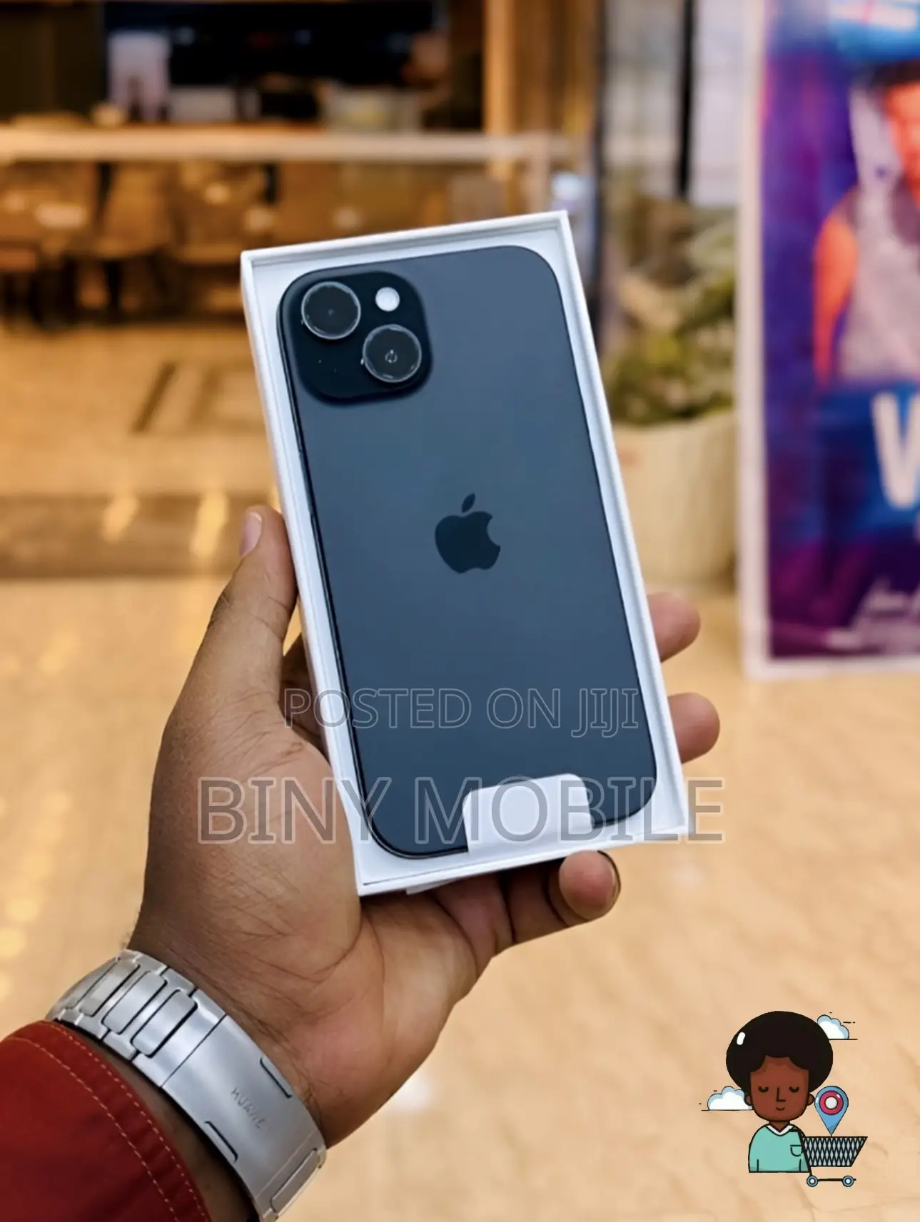 New Apple iPhone 15 256 GB Black