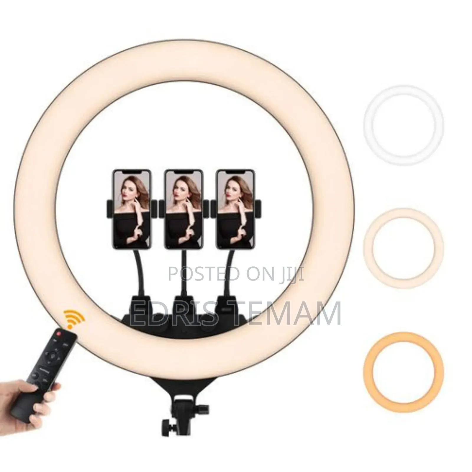 22" Dimmable Ring Light for Any Scene
