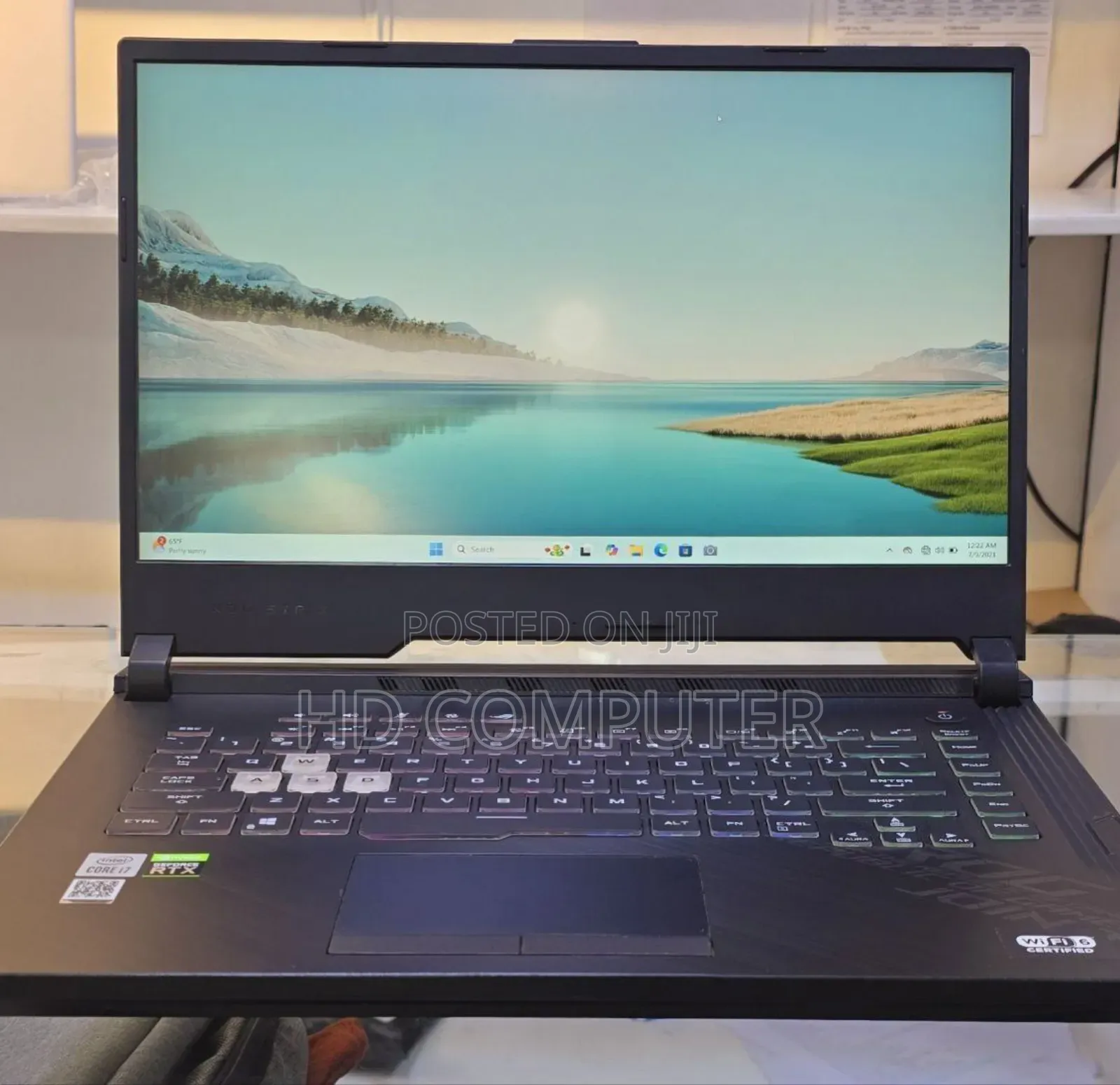 New Laptop Asus ROG Strix G15 16GB Intel Core I7 SSD 1T