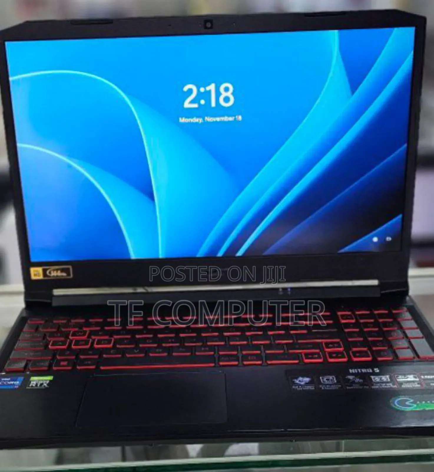 New Laptop Acer Nitro 5 16GB Intel Core I7 SSD 512GB