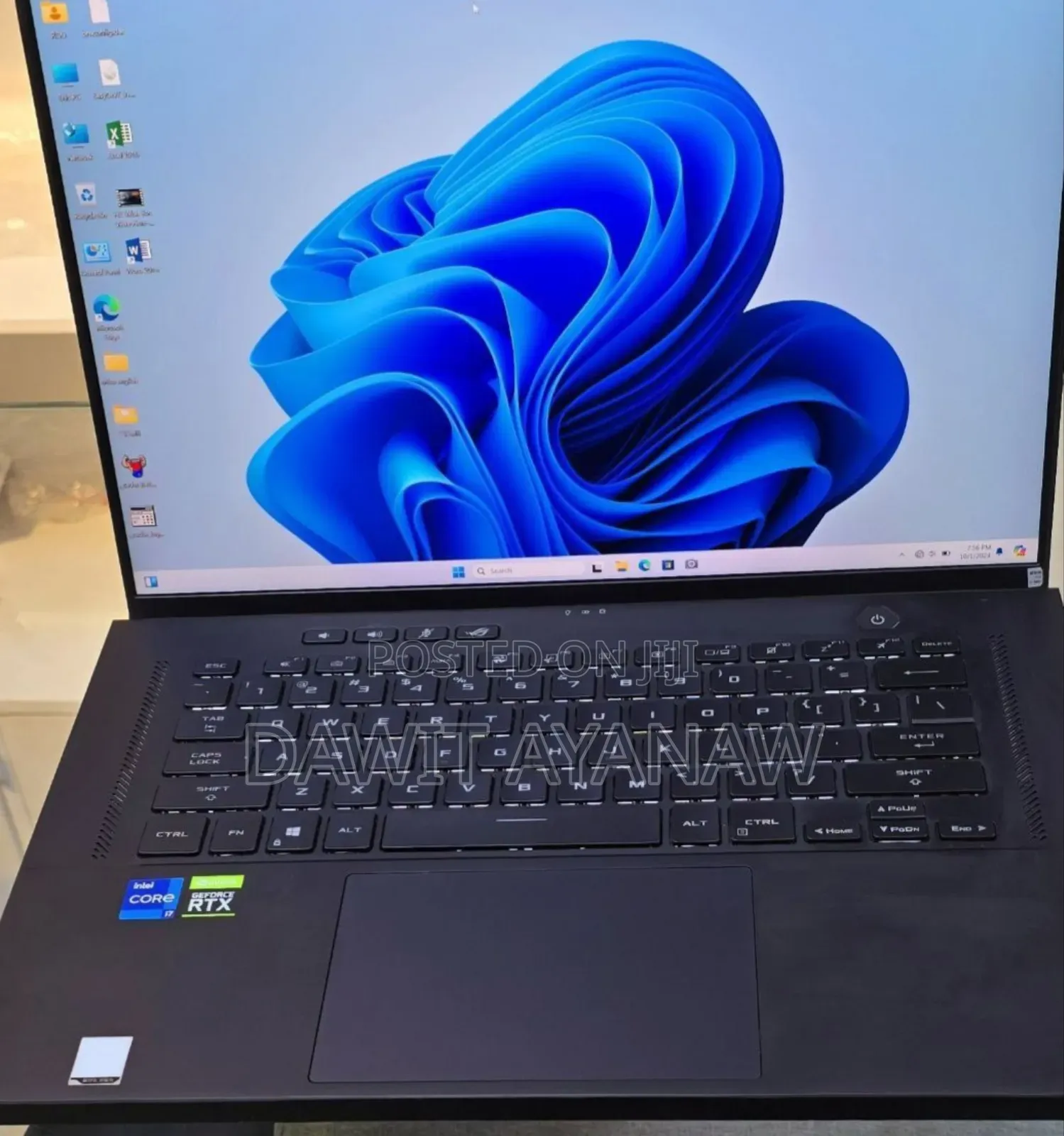 New Laptop Asus ROG Zephyrus G15 16GB Intel Core I7 SSD 512GB