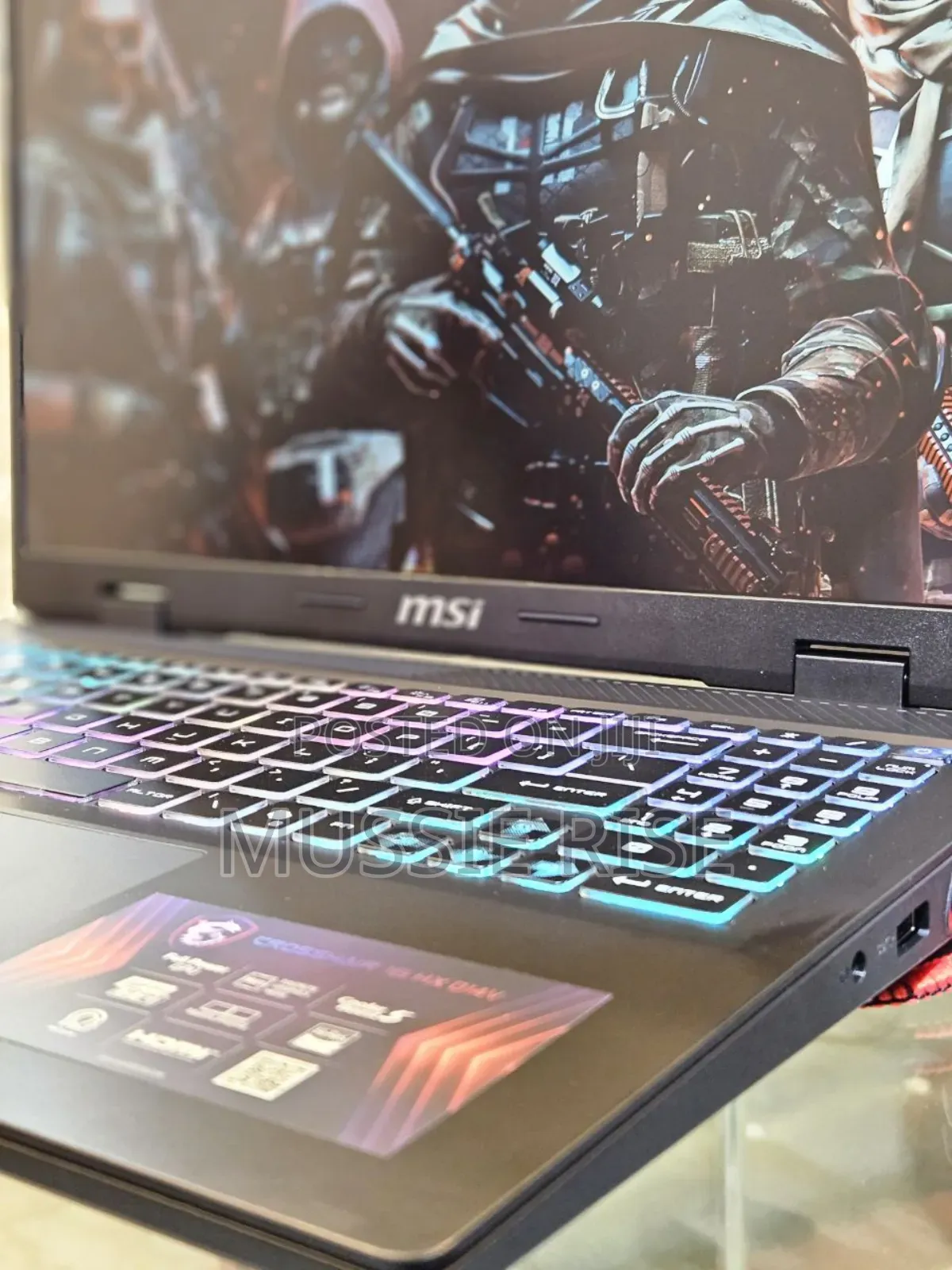 New Laptop MSI Crosshair 15 16GB Intel Core I7 SSD 1T