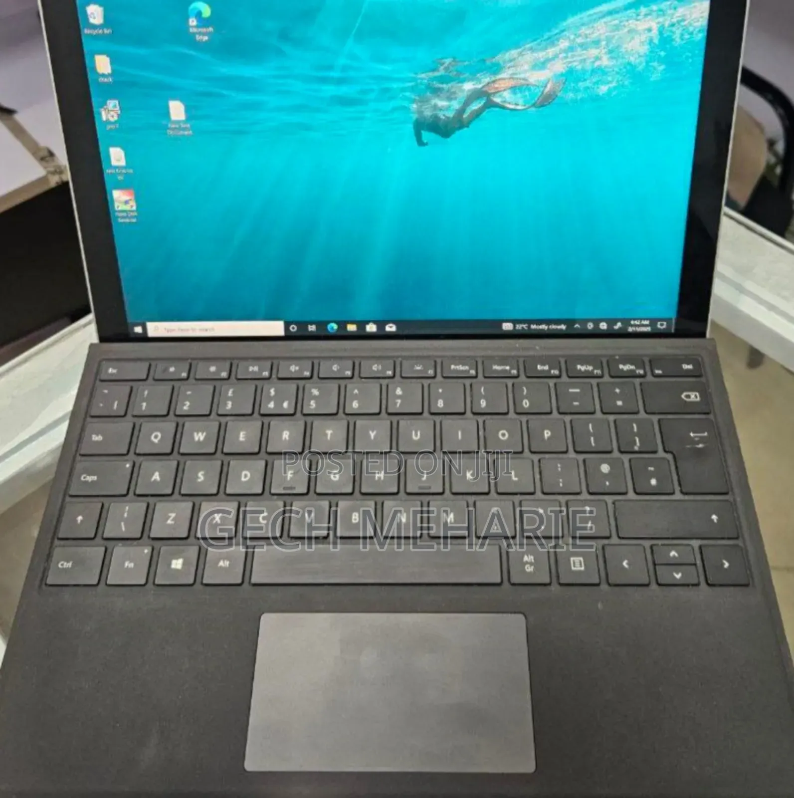 New Laptop Microsoft Surface Pro 7 16GB Intel Core I7 SSD 256GB