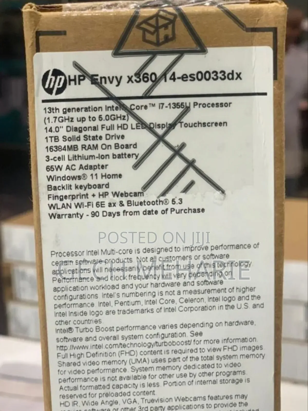 New Laptop HP Envy X360 16GB Intel Core I7 SSD 1T