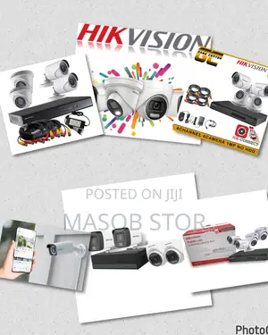 HIKVISSION 4 CHANNEL Analog Camera / የደህንነት ካሜራ