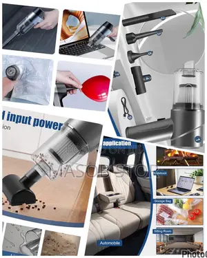 Photo - Portable Handheld Vacuum Cleaner /በቻርጅ የሚሰራ ብናኝ አቧራ ማስወገጃ