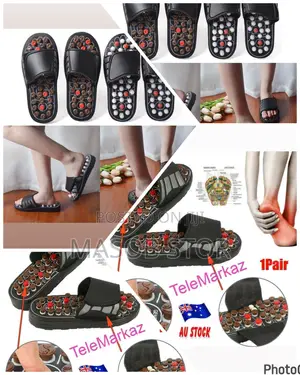 ያለ ሰው እርዳታ በቀላሉ እግርዎን በፈለጉ ሰዓት የሚያሽ ስሊፐርmassage Slippers