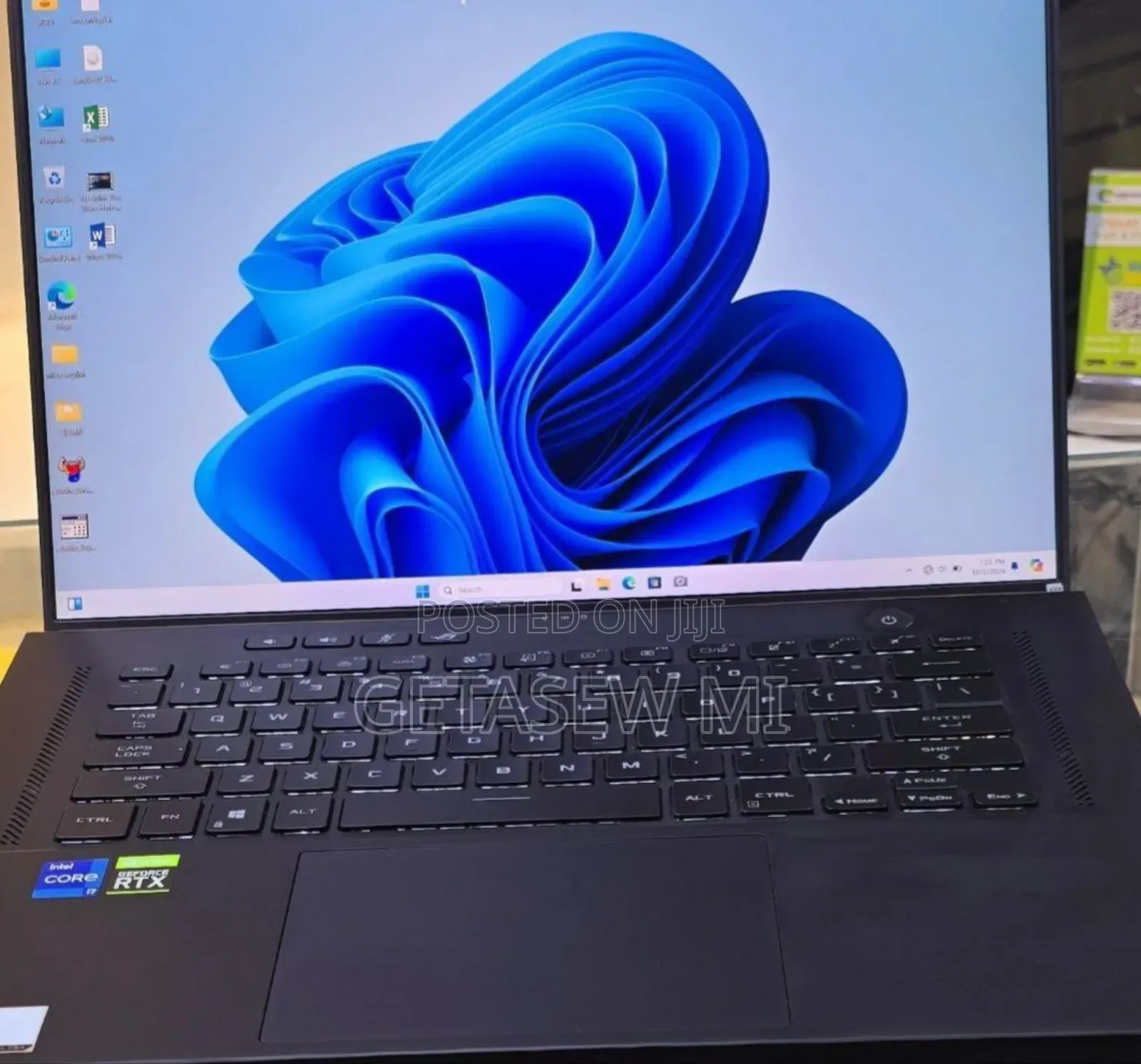 New Laptop Asus ROG Zephyrus G15 16GB Intel Core I7 SSD 512GB