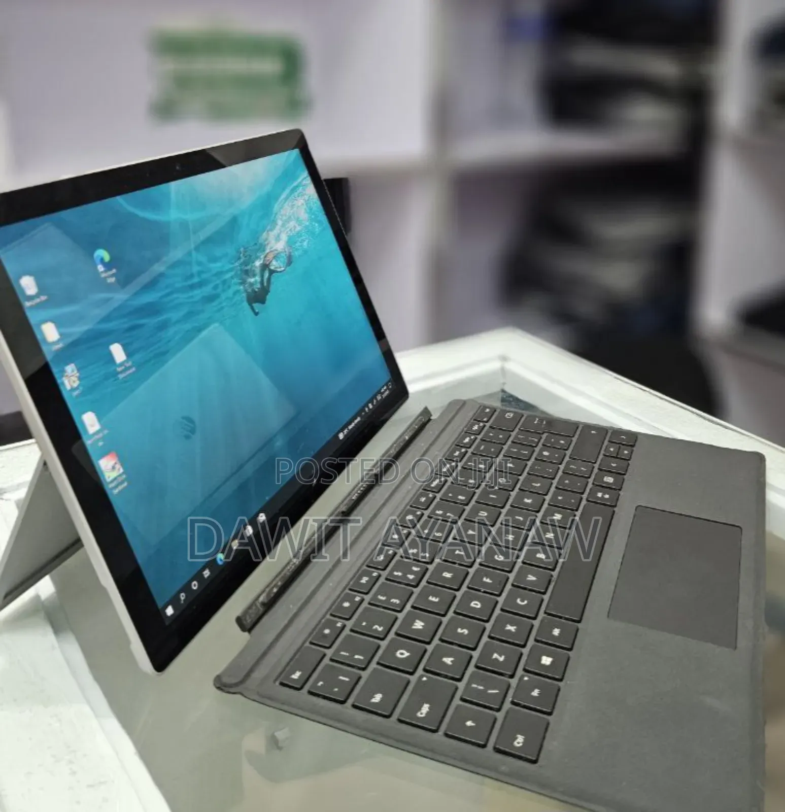 New Laptop Microsoft Surface Pro 7 16GB Intel Core I7 SSD 256GB