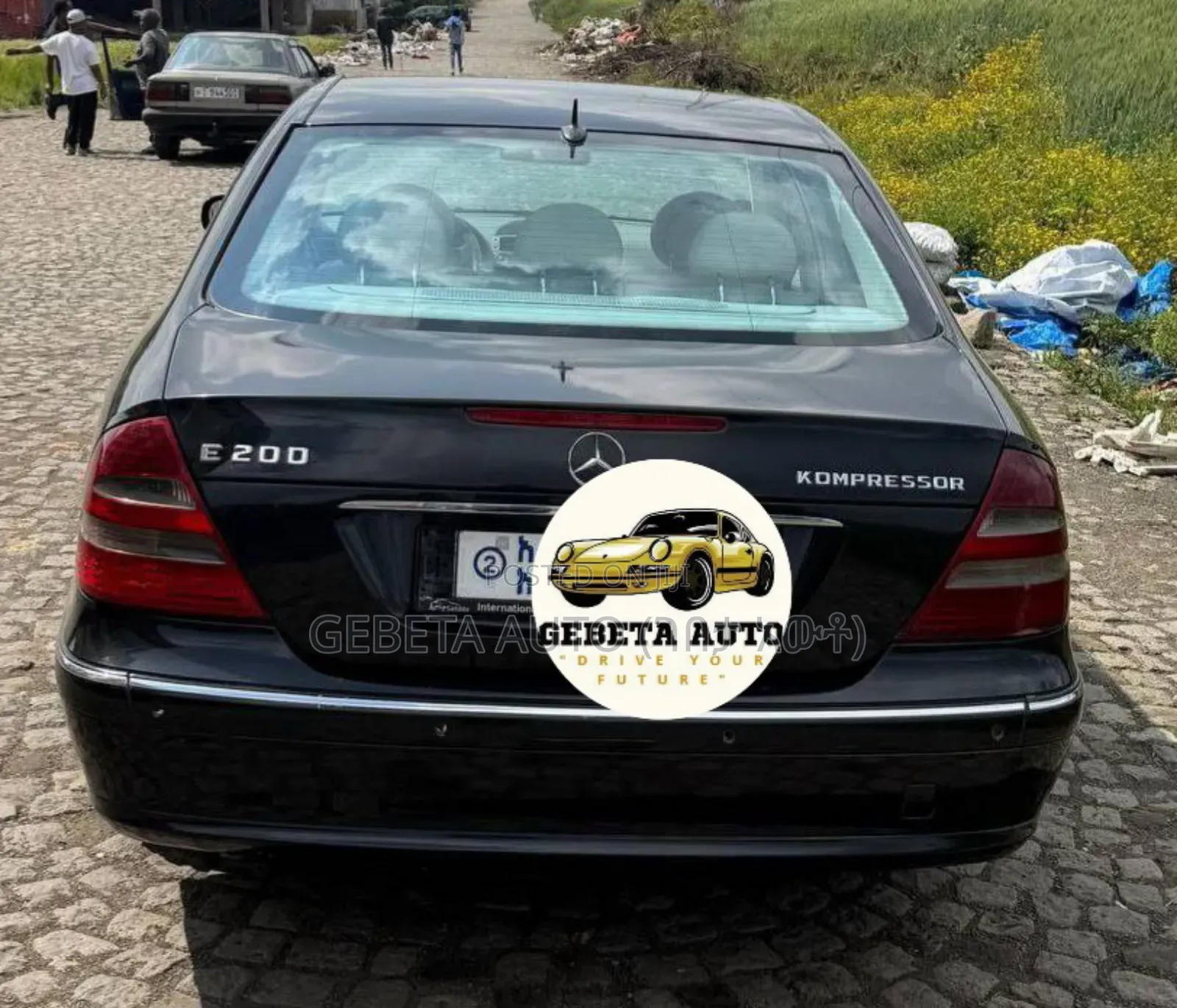 Mercedes-Benz E200 2005 Black