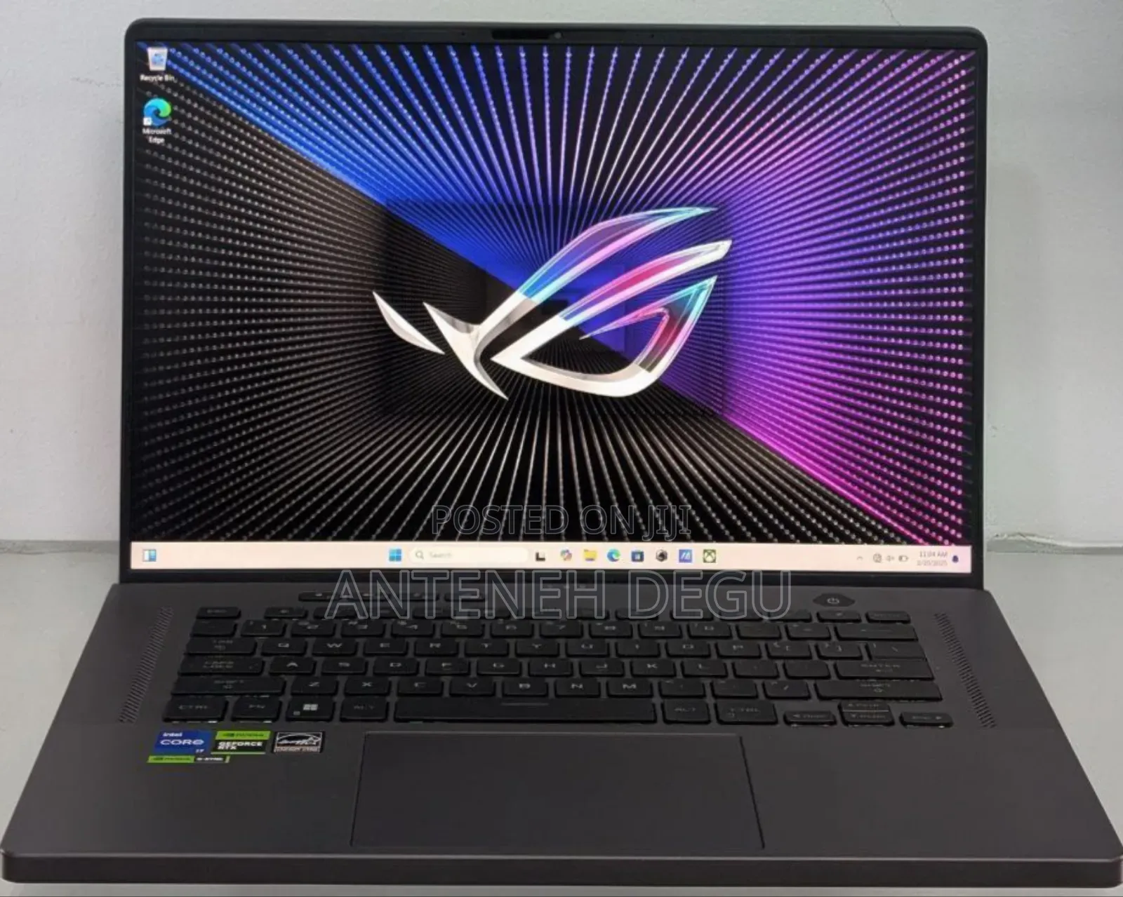 New Laptop Asus ROG Zephyrus G16 16GB Intel Core I7 SSD 512GB
