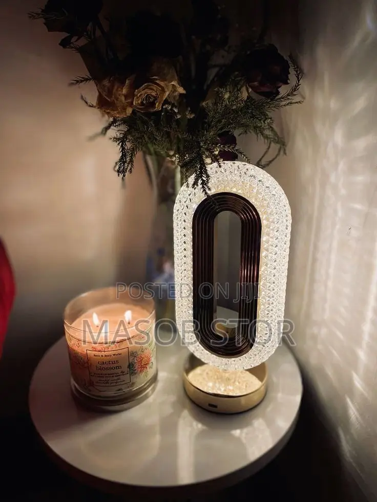 LED Crystal Table Lamp