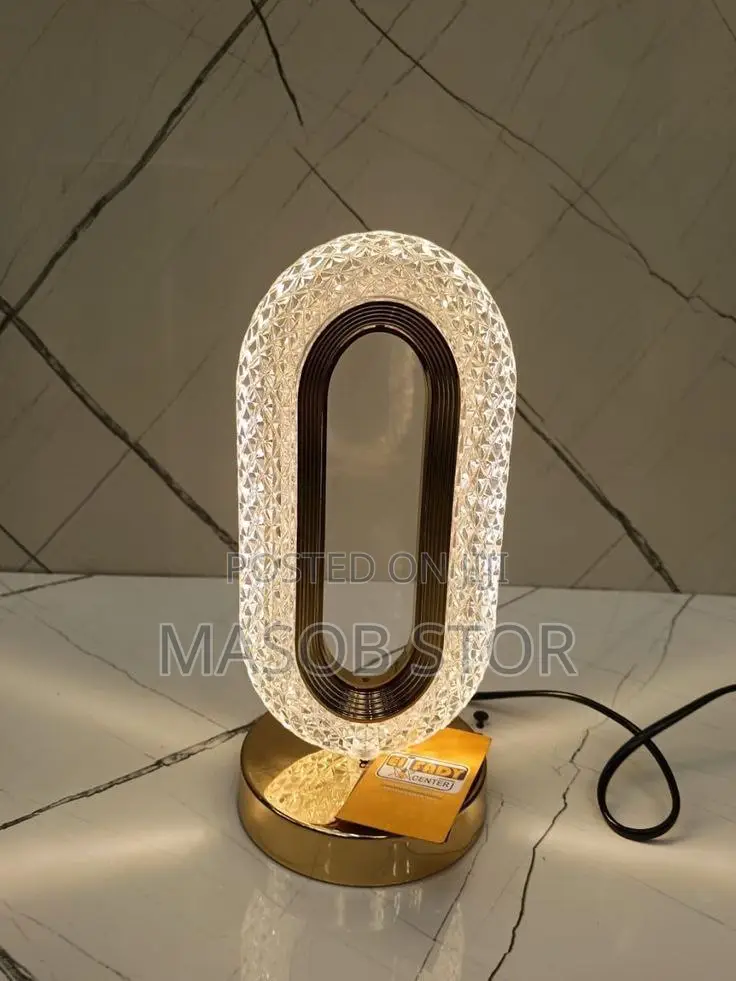LED Crystal Table Lamp