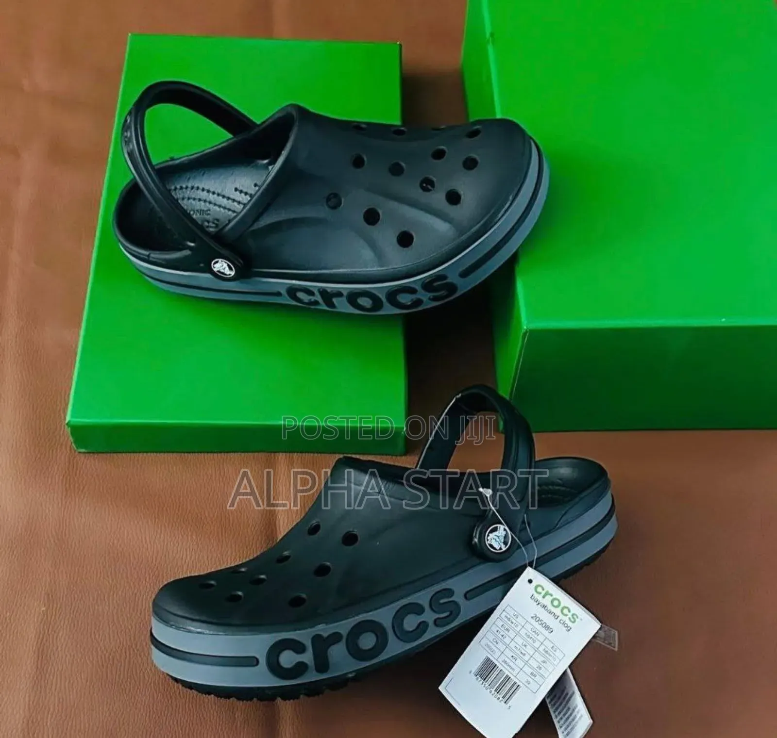  #Crocs #Sandal Bayaband Black White Shoes for Men's 
#Men