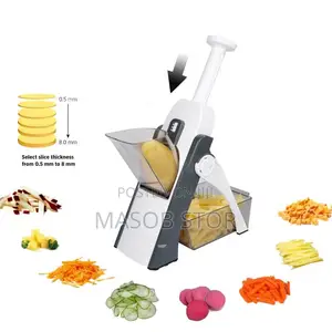 Multifunctional Vegetable Cutter !Slicer በፈለጉት ሳይዝ የሚቆራርጡበት