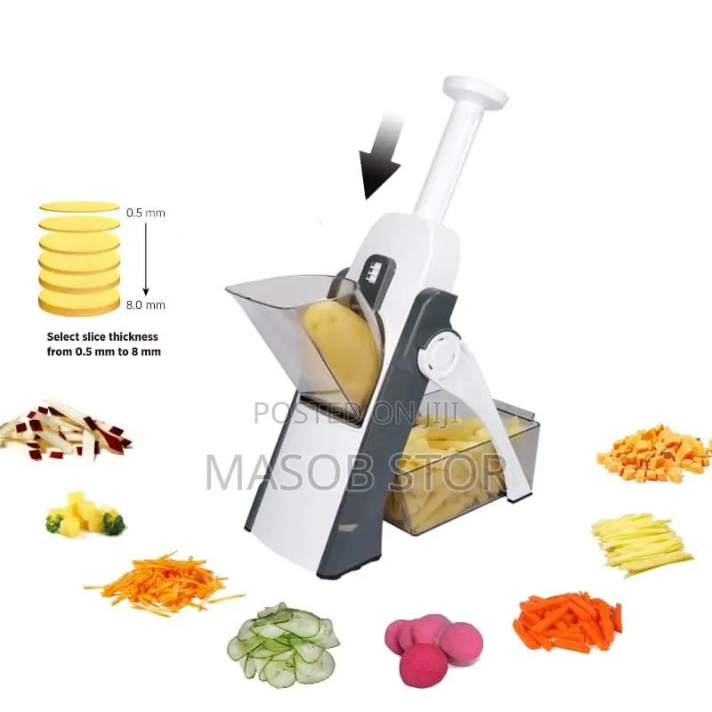 Multifunctional Vegetable Cutter !Slicer በፈለጉት ሳይዝ የሚቆራርጡበት