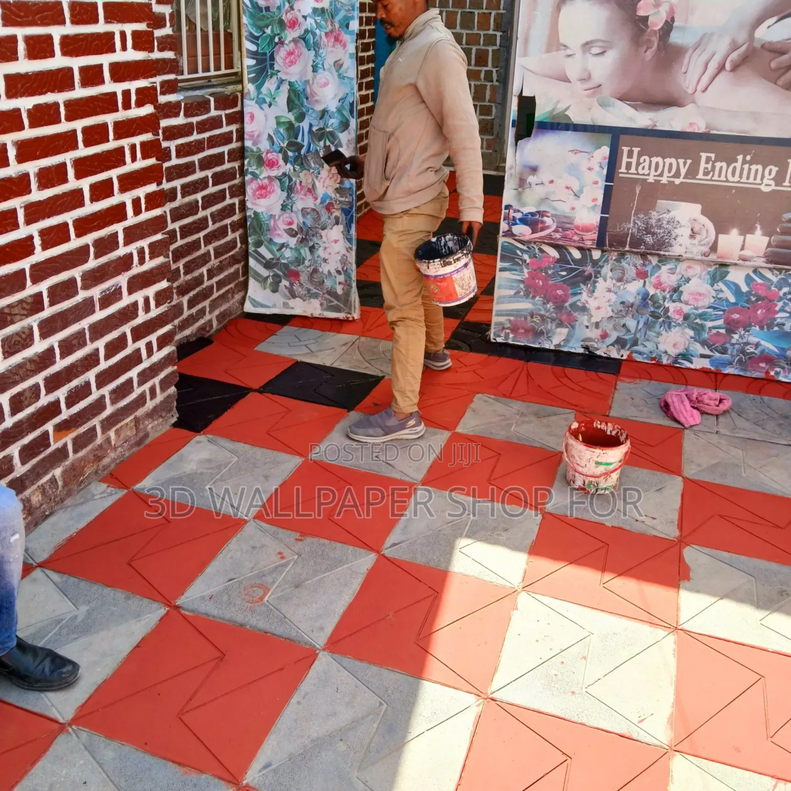 የቴራዞ ቀለም ቅብ