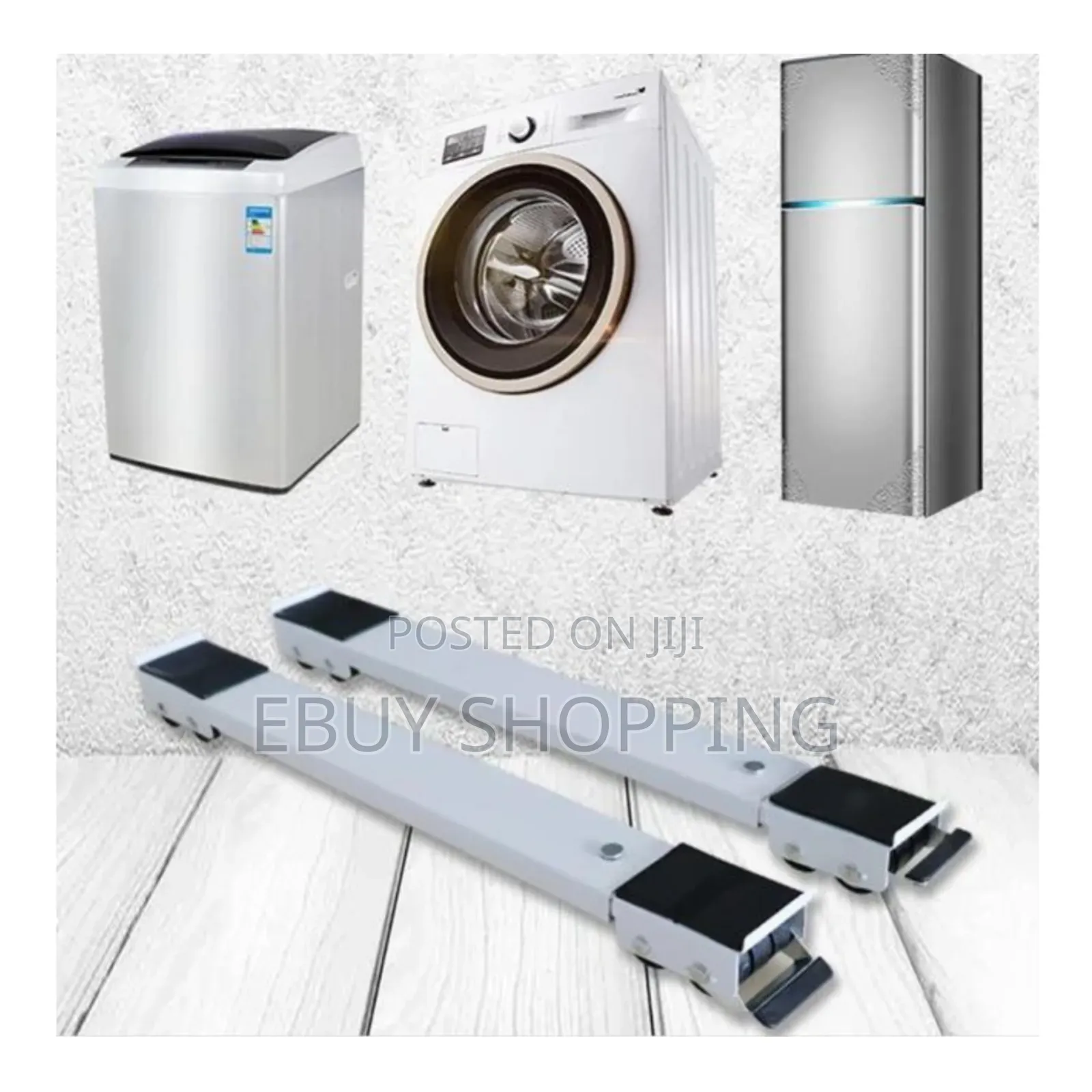 Base for Washing Machines Foldable Space-Saving, and Durable