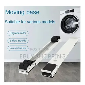 Base for Washing Machines Foldable Space-Saving, and Durable