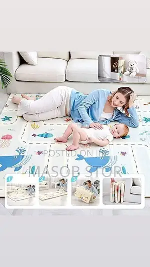 Photo - Water Proof Kids Mat/ ከልጆች ፈሳሽ የማያሰርግ(የማያሰገባ) ምንጣፍ