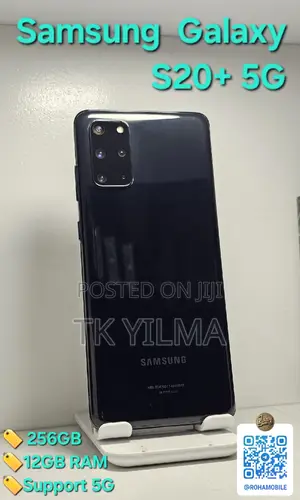 New Samsung Galaxy S20+ 5G 256 GB Black