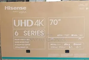 Hisense Smart Tv - Stunning Display 70"