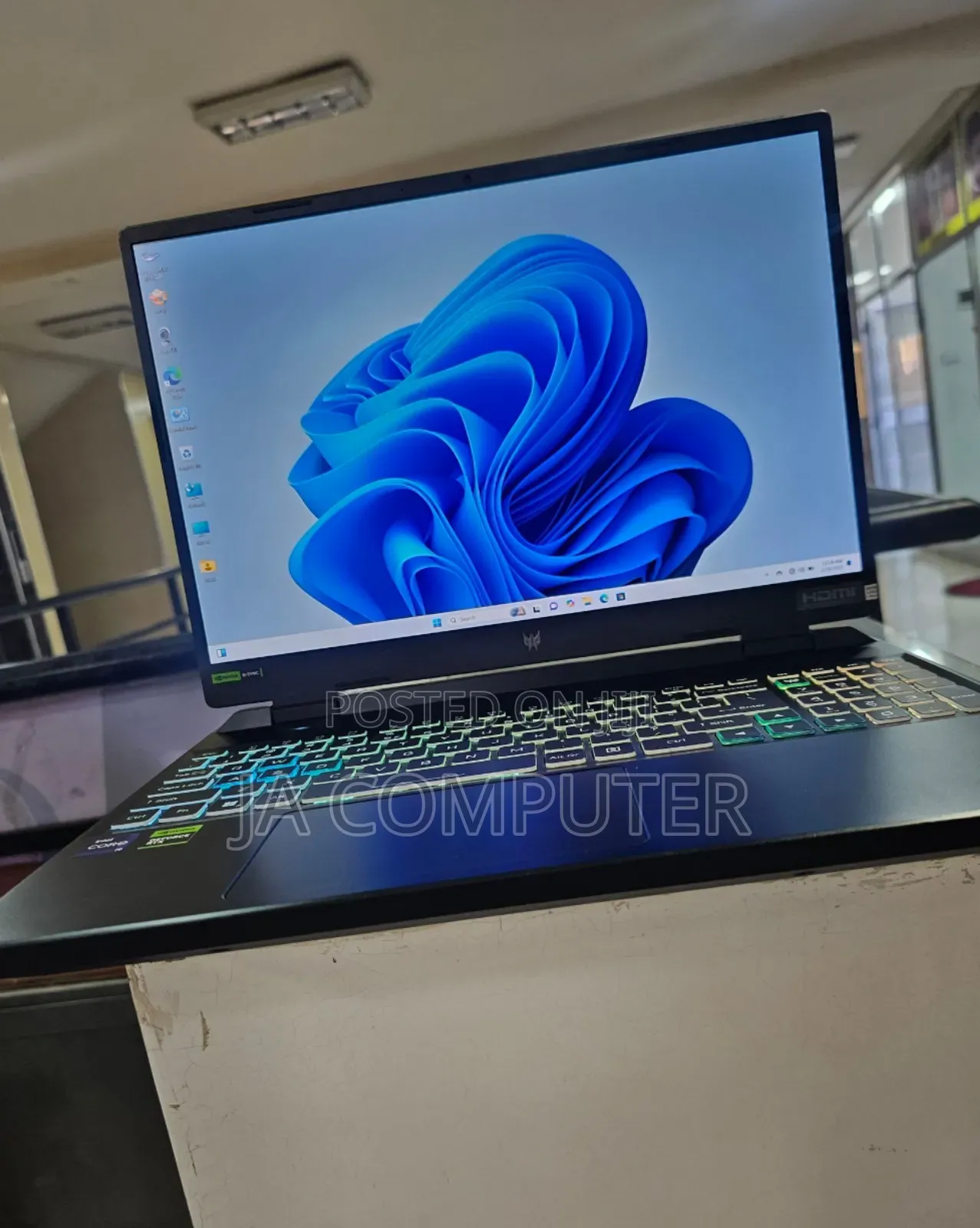 New Laptop Acer Predator Helios Neo 16 16GB Intel Core I9 SSD 1T