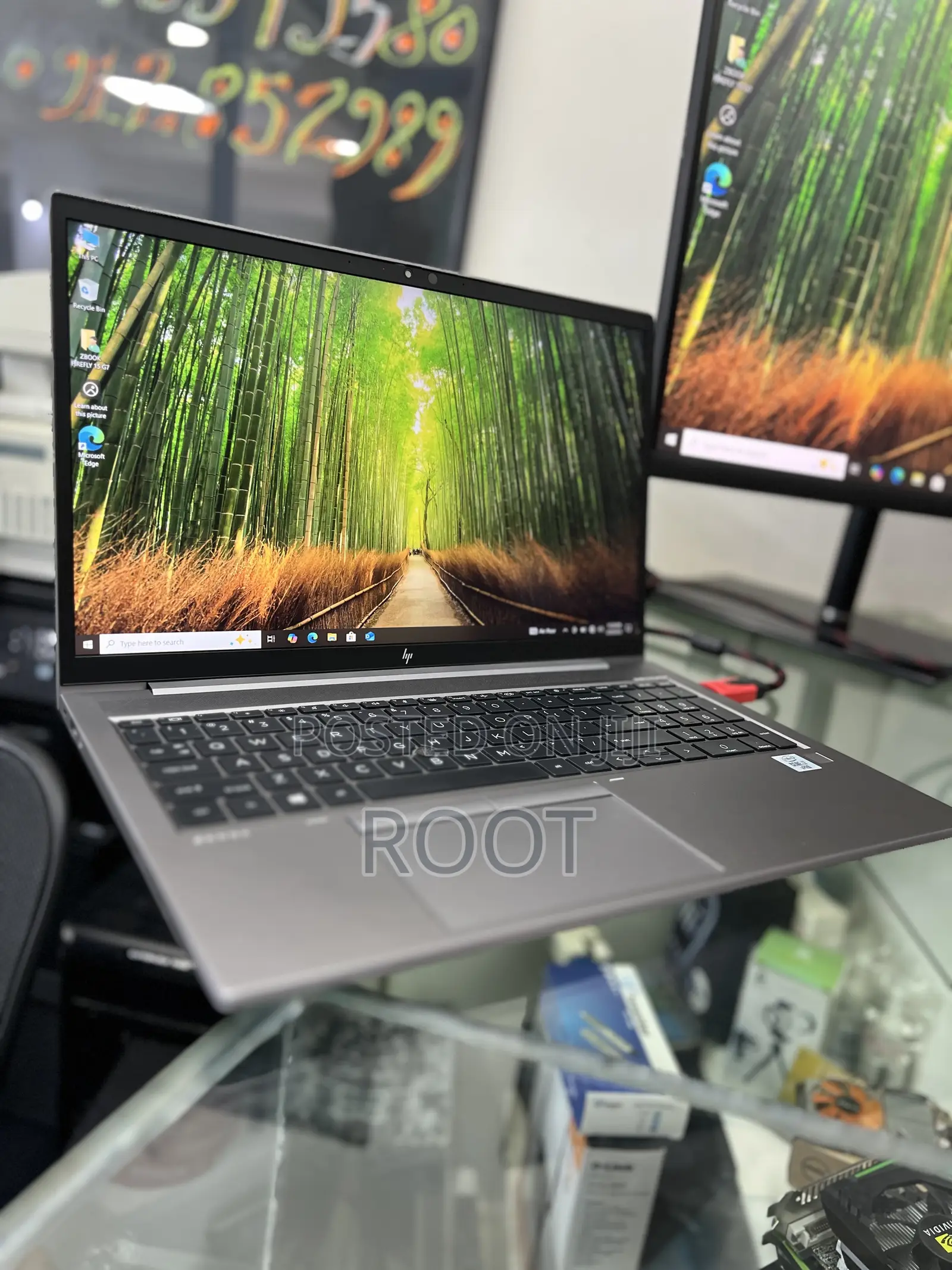 New Laptop HP ZBook Firefly 15 G7 16GB Intel Core I7 SSD 512GB