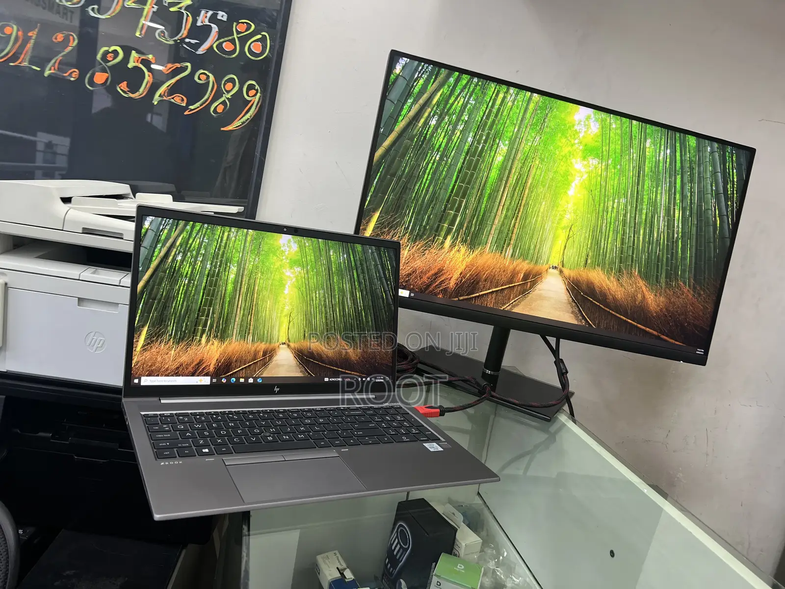 New Laptop HP ZBook Firefly 15 G7 16GB Intel Core I7 SSD 512GB