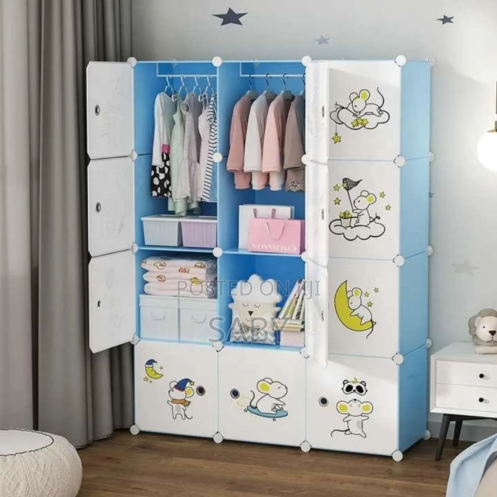 Baby Clothes Storage Wardrobe