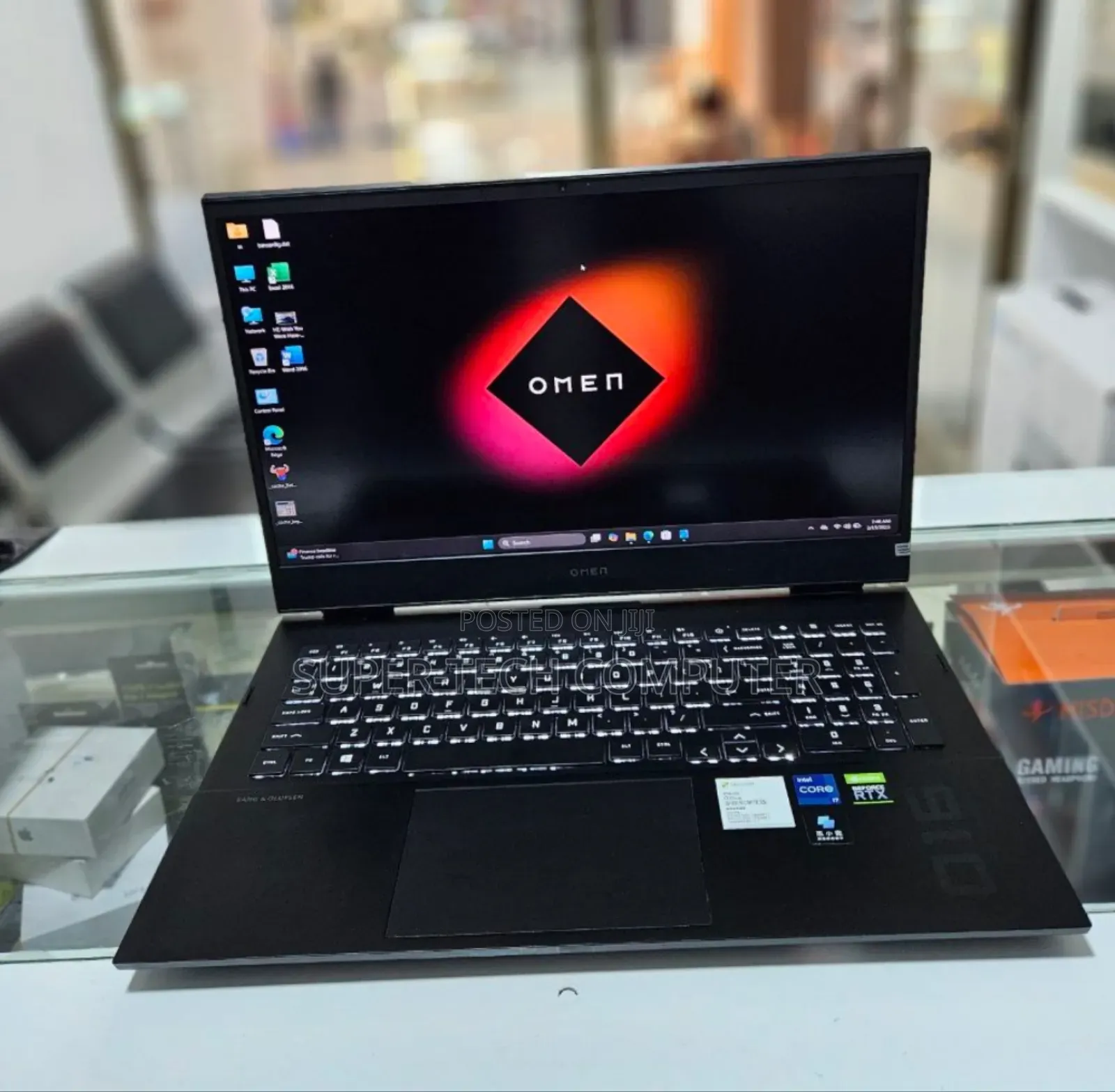 New Laptop HP Omen 16 16GB Intel Core I7 SSD 512GB