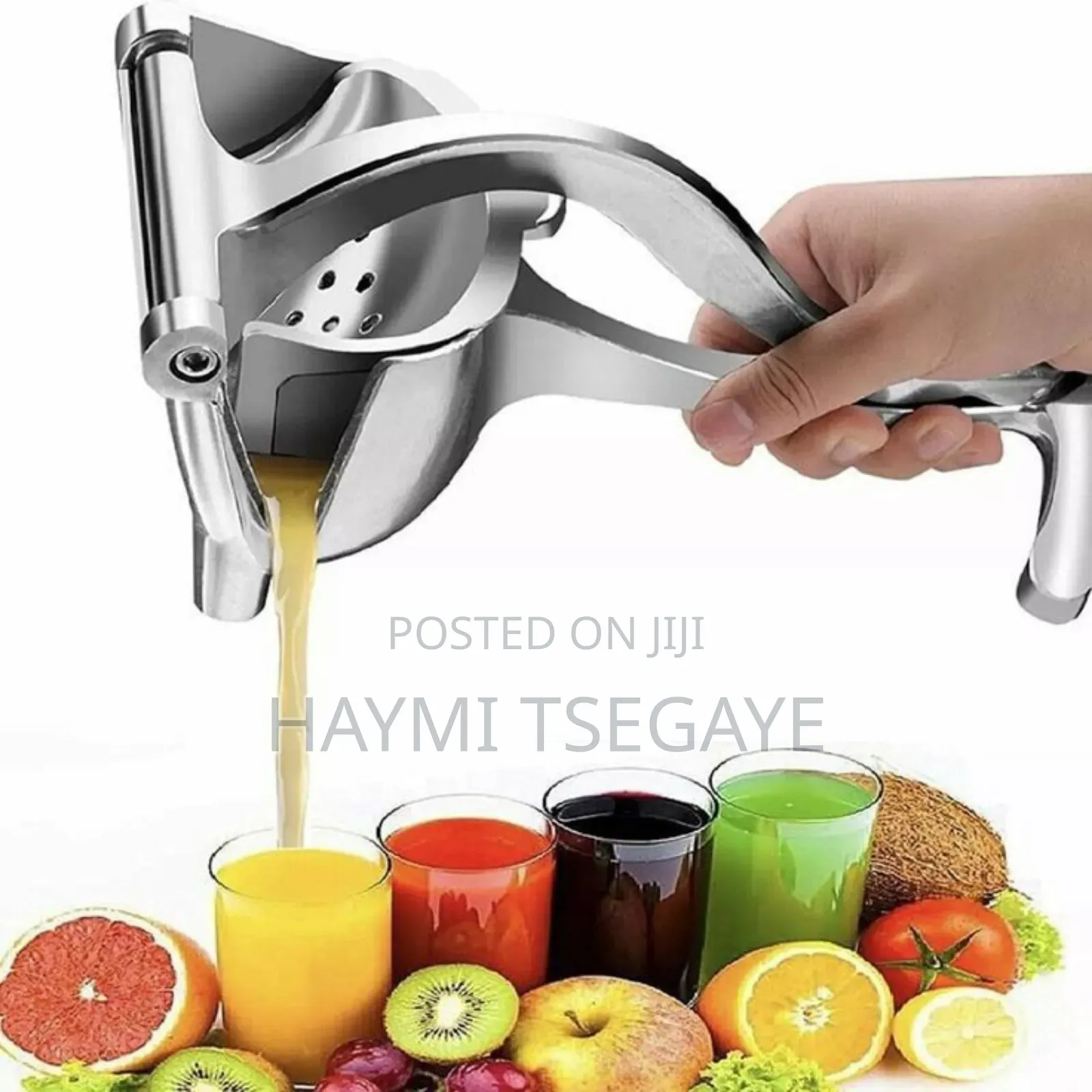 Manual Hand Press Fruit Juicer