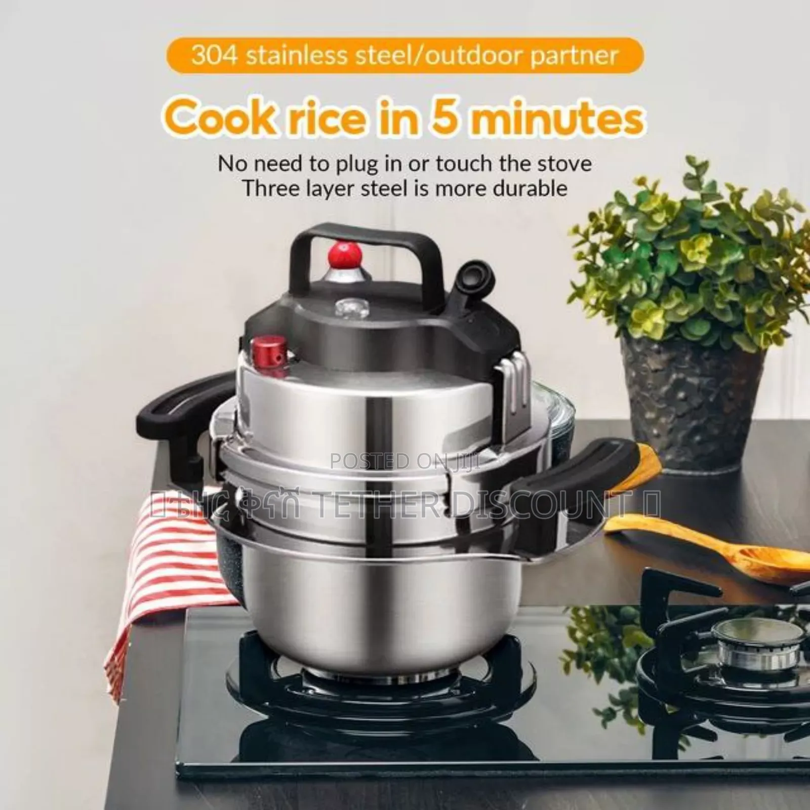 Setainless Steel Pressure Cooker Original