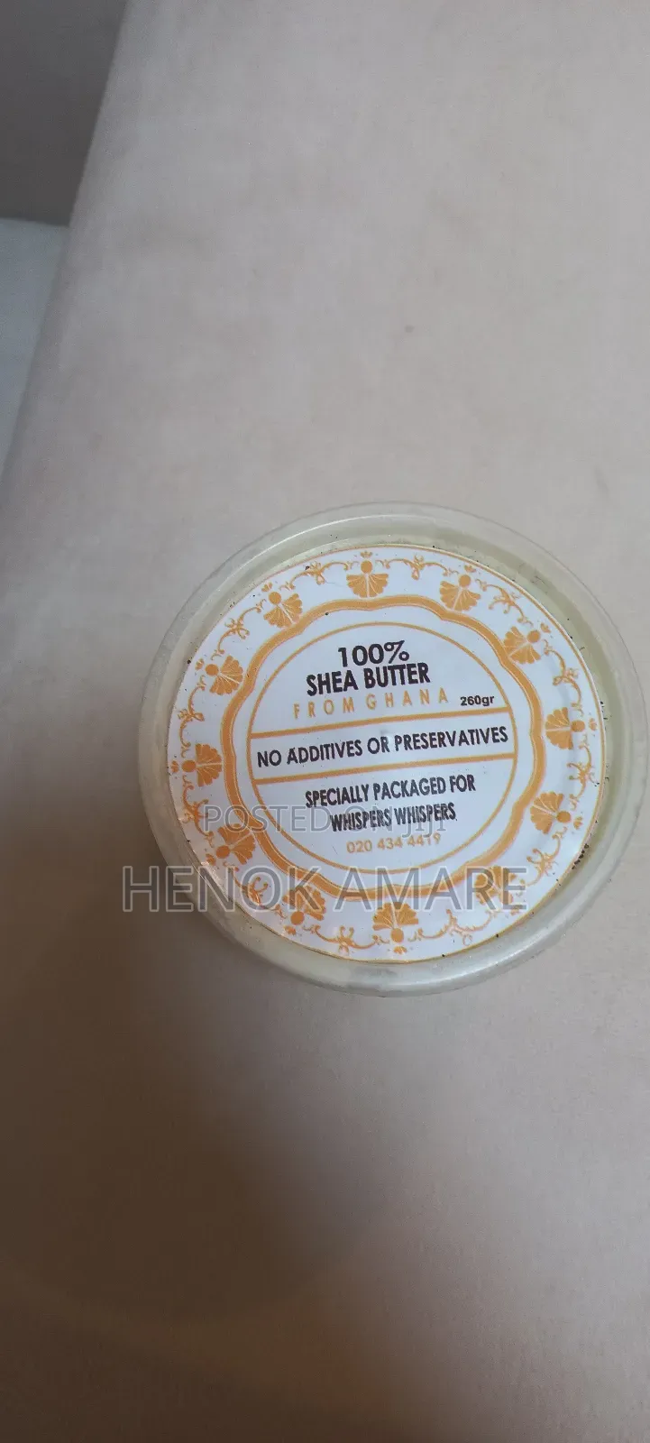 100 % Shea Butter