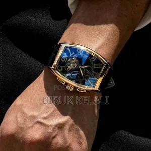 Sewore Leather Automatic Watches for Men's