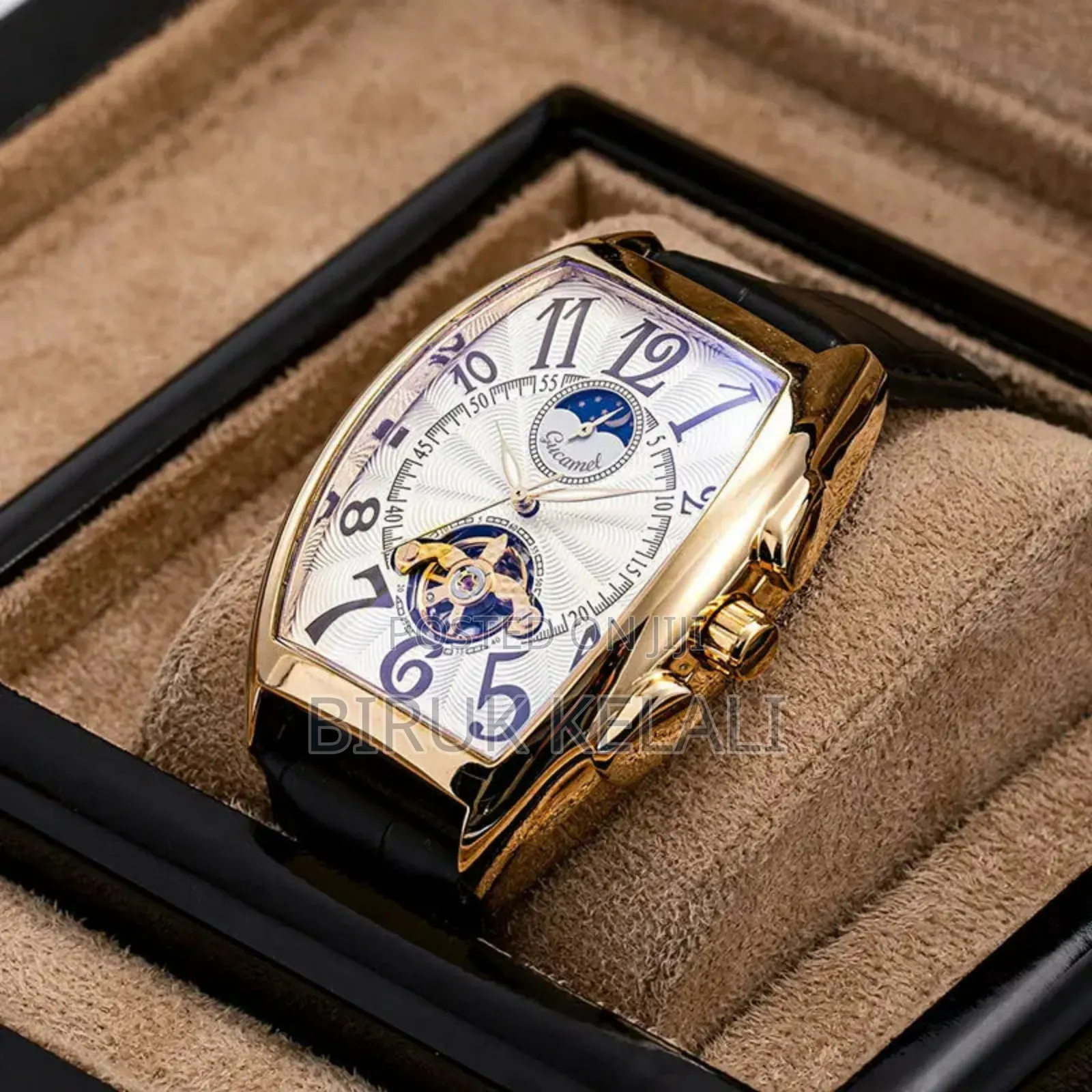 Sewore Leather Automatic Watches for Men's