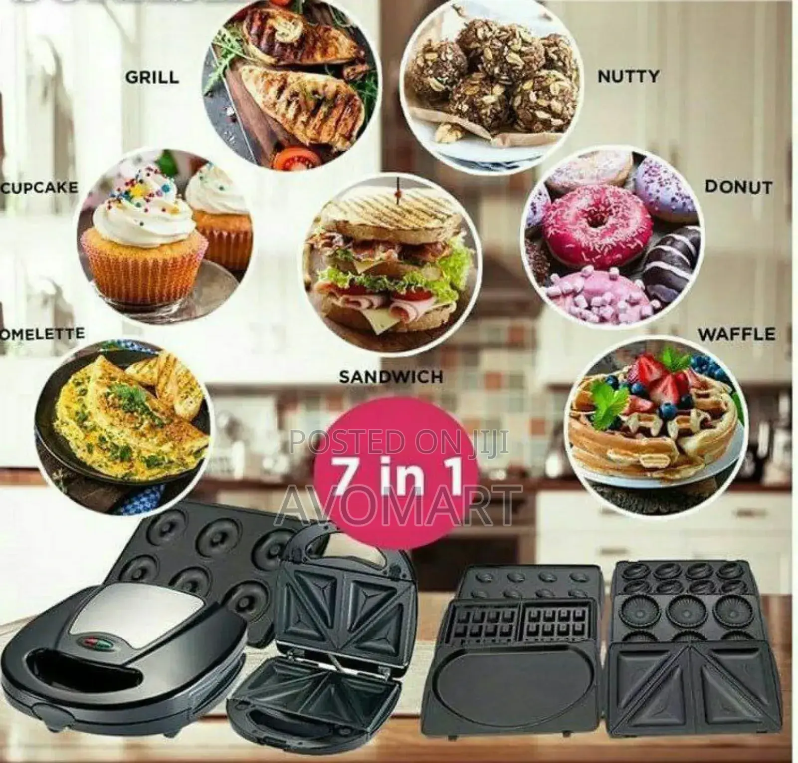 7 in 1 Multi Snacks Maker