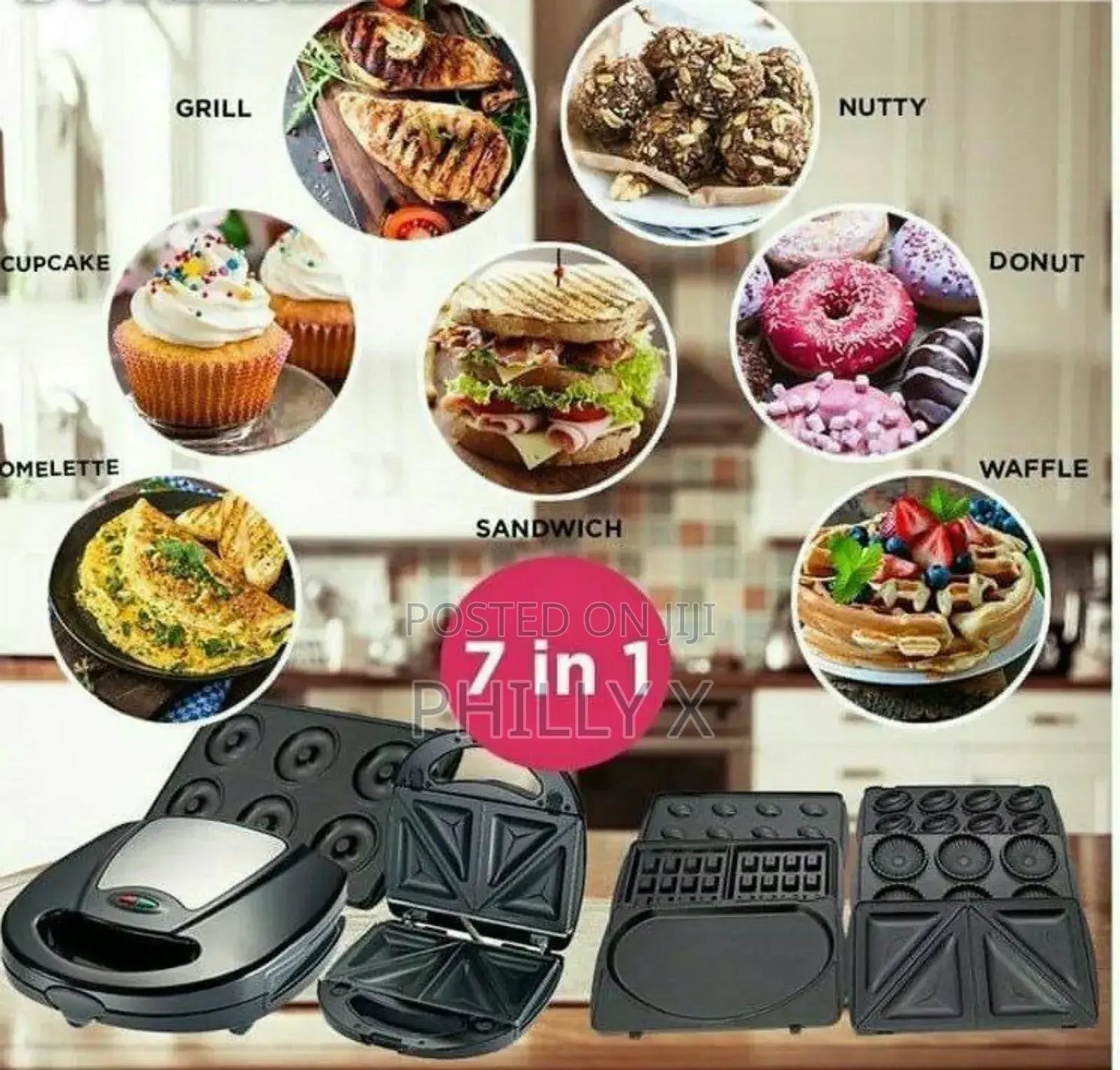 7 in 1 Multi Snacks Maker