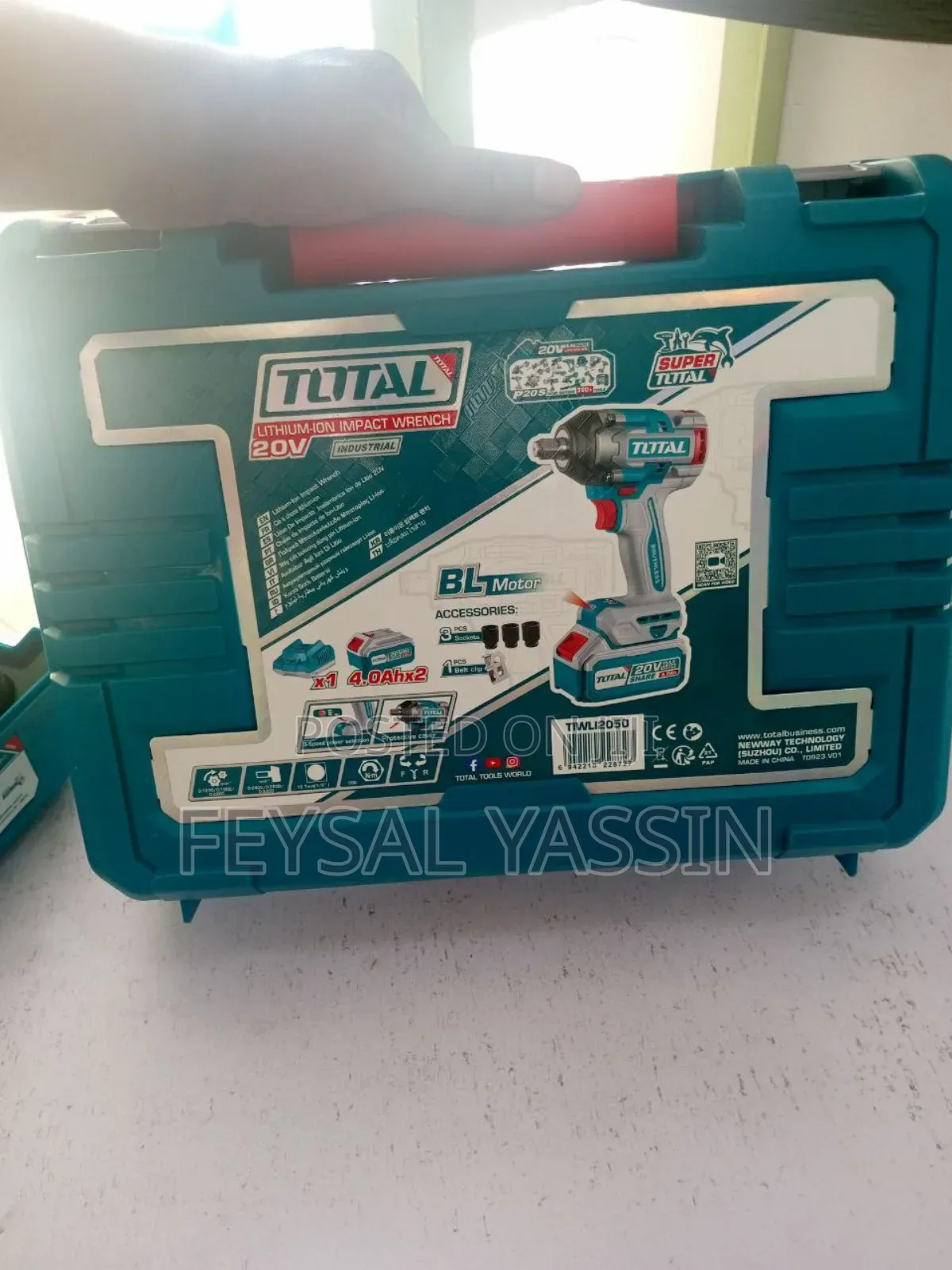 Total Impact Wrench 500nm With 2 Battery