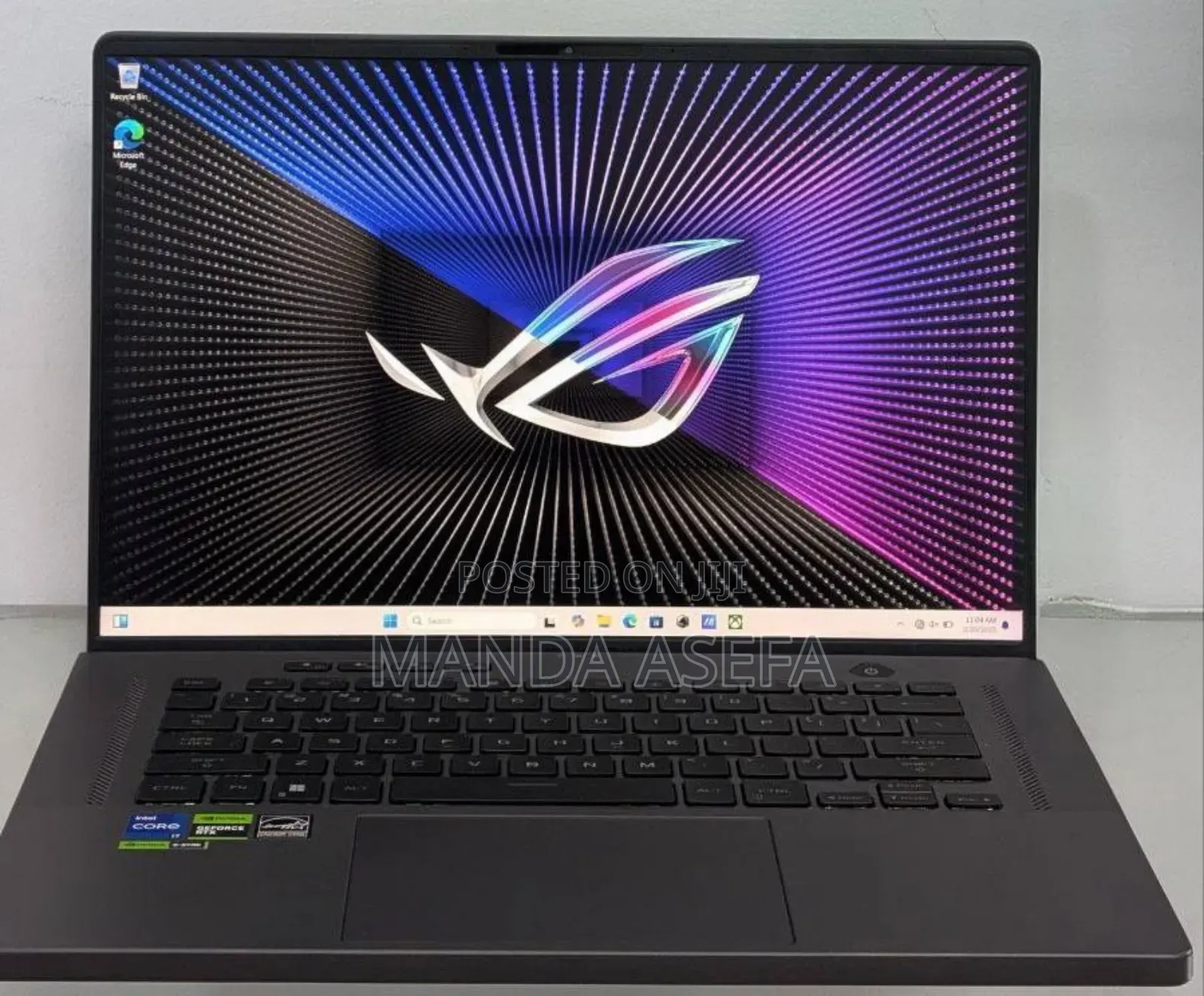 New Laptop Asus ROG Zephyrus G16 16GB Intel Core I7 SSD 1T