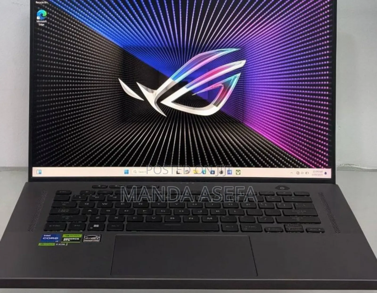 New Laptop Asus ROG Zephyrus G16 16GB Intel Core I7 SSD 1T