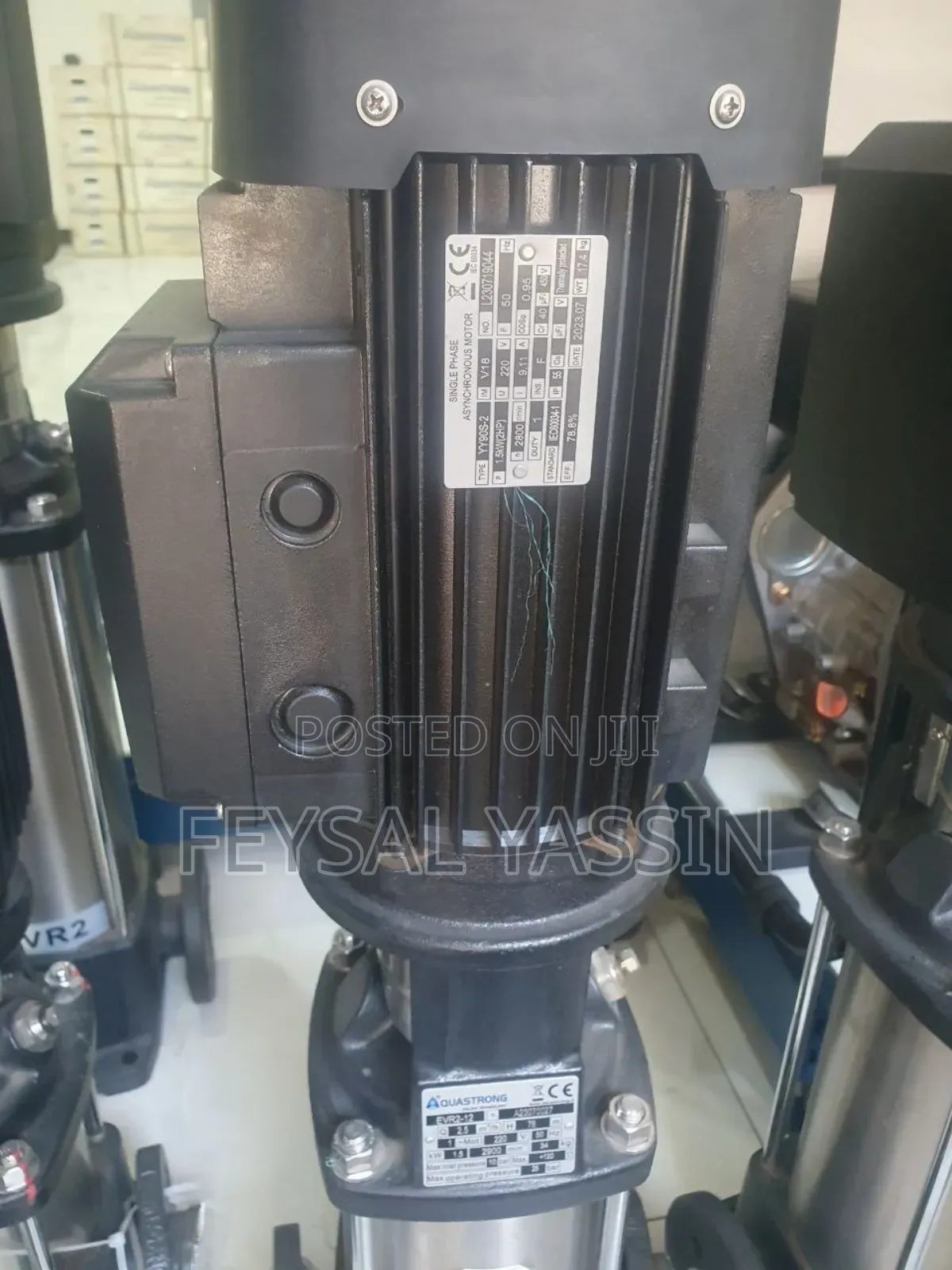 Aquastrong Vertical Pumps 1hp - 3hp