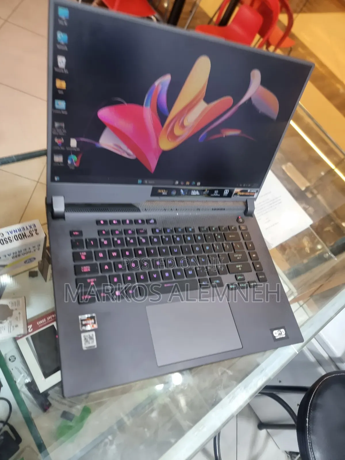 New Laptop Asus ROG Strix G15 32GB AMD Ryzen 9 SSD 512GB