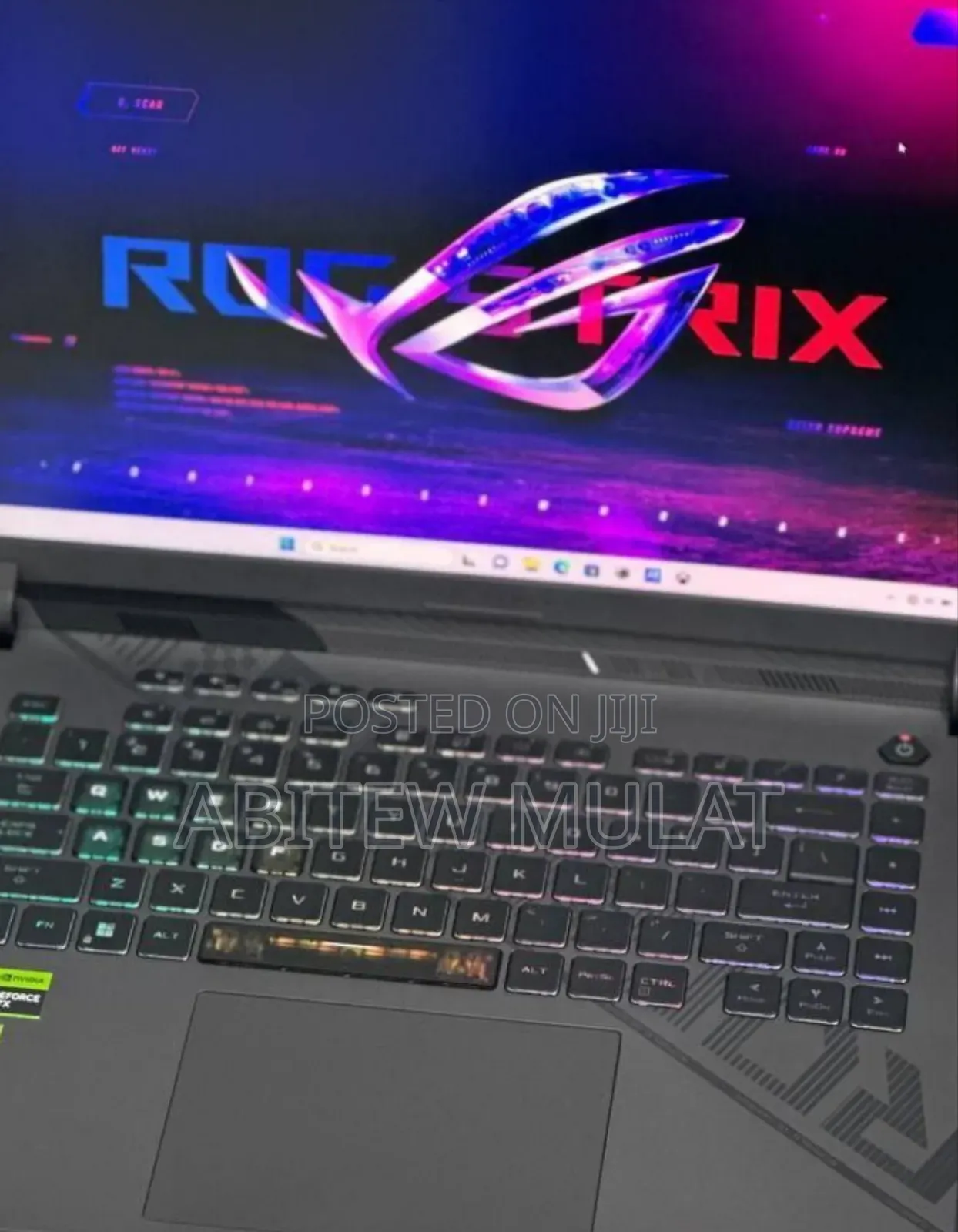 New Laptop Asus ROG Strix G16 G614 16GB Intel Core I7 SSD 1T