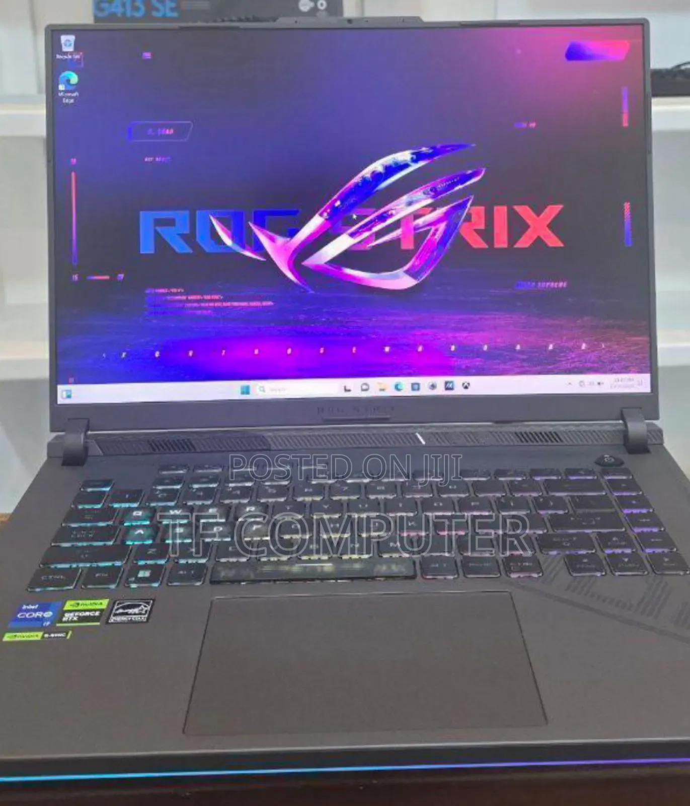 New Laptop Asus ROG Strix G16 G614 16GB Intel Core I7 SSD 1T