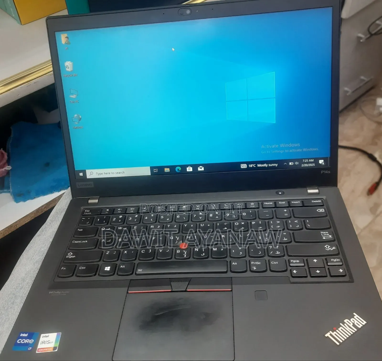 New Laptop Lenovo 16GB Intel Core I7 SSD 512GB
