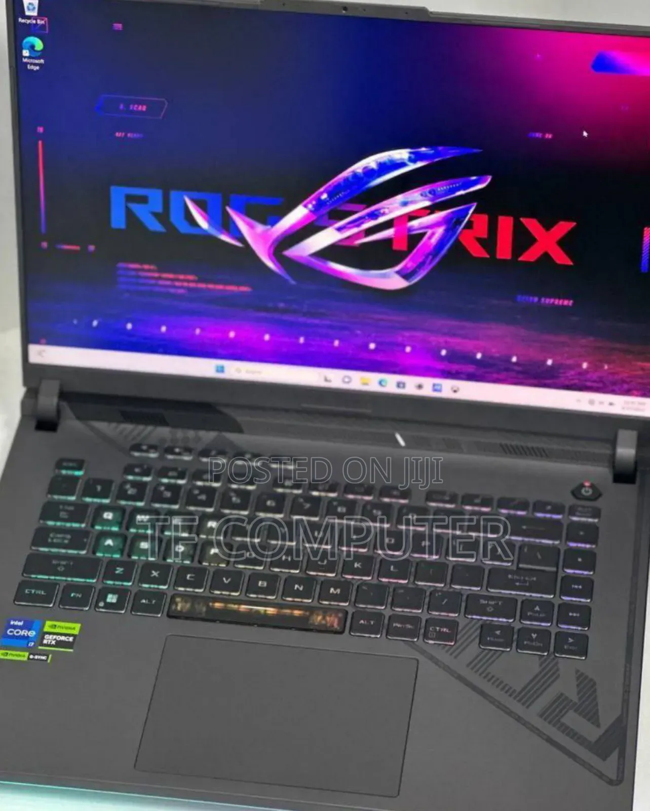 New Laptop Asus ROG Strix G15 16GB Intel Core I7 SSD 1T