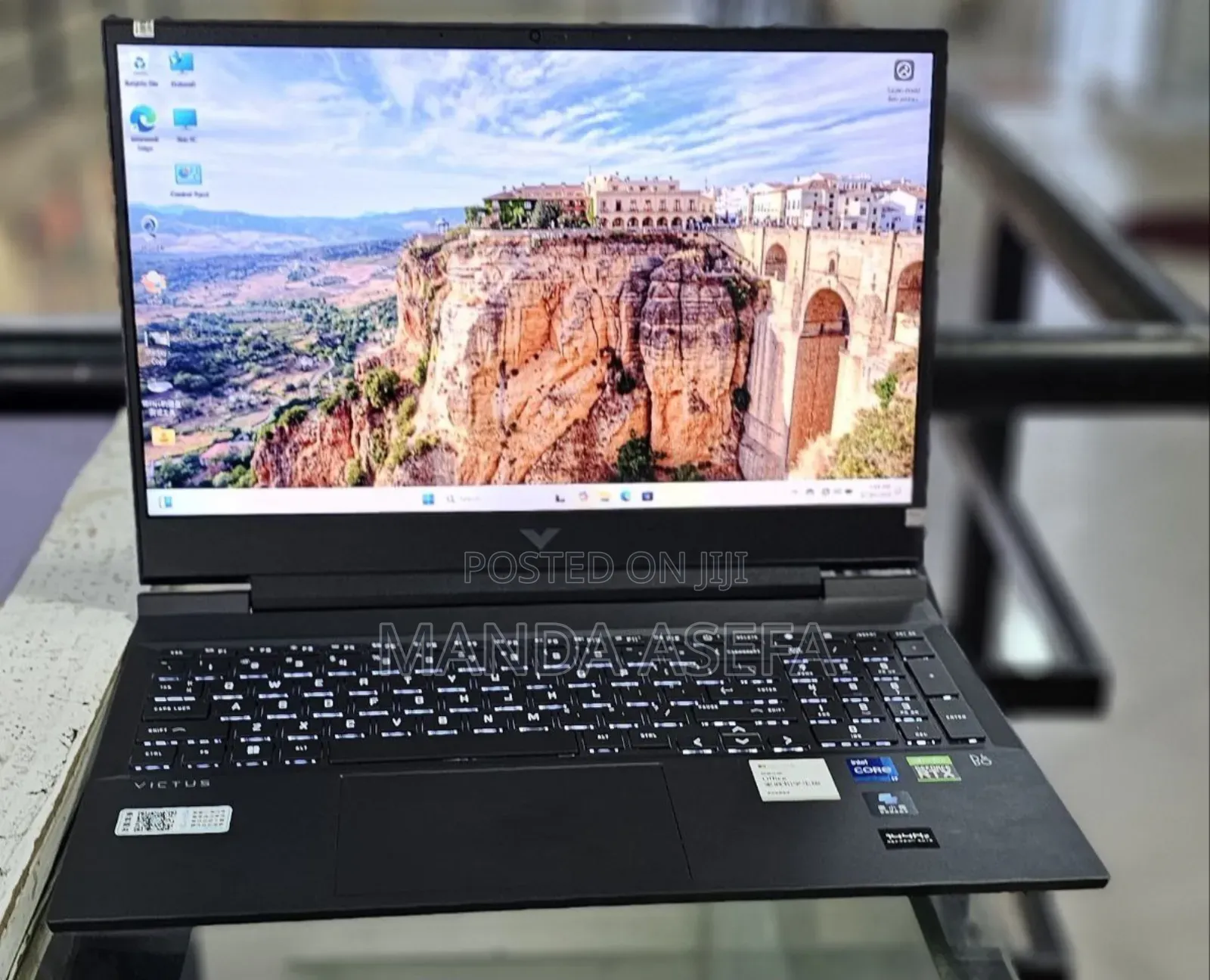 New Laptop HP Victus 16 16GB Intel Core I7 SSD 512GB